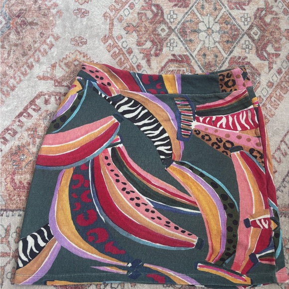 FARM Rio Colorful Abstract Mini Skirt - Picture 3 of 6